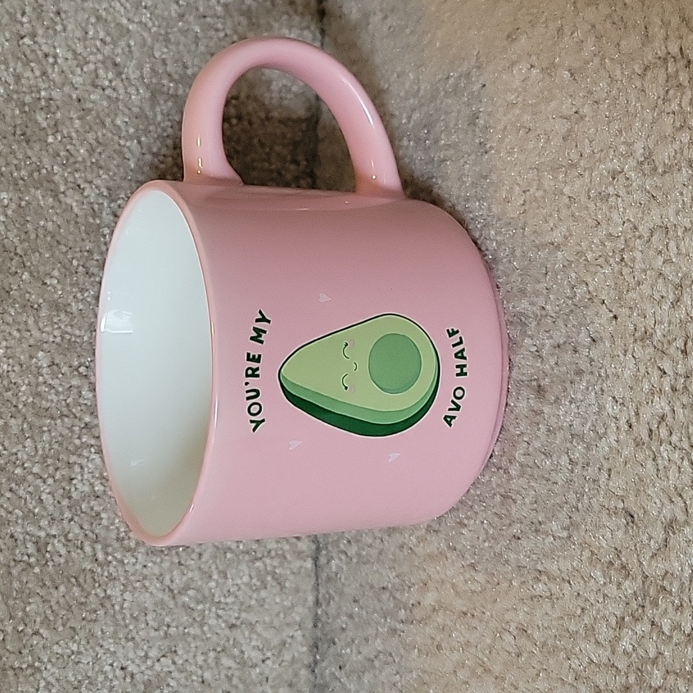 You're my avo half valentines mug